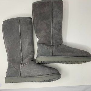 ugg suede sheepskin lined tall 1016224 boots